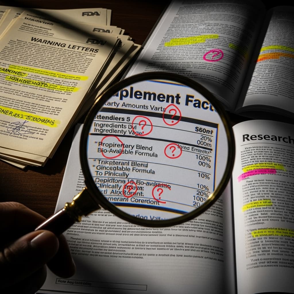 How to Spot a Supplement Scam