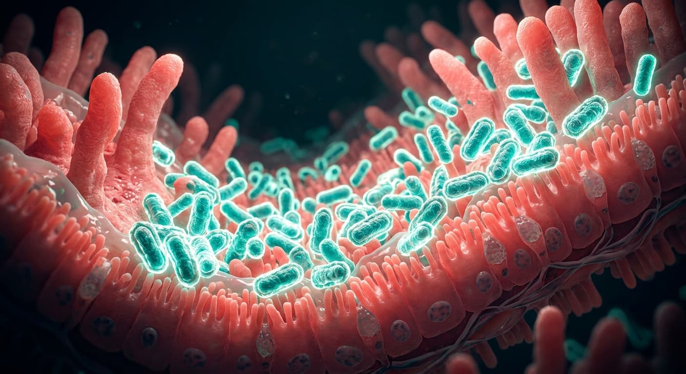 Scientific visualization of probiotic survival from gut to vaginal microbiome